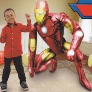 Brand New The Avengers Iron Man Airwalker Balloon